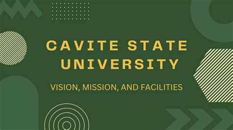 cvsu mission and vision|CAVITE STATE UNIVERSITY .